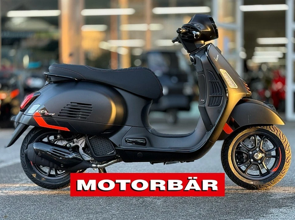 Vespa GTS 125 SS HPE ABS E5 plus ,Nero convinto Schwarz Matt, netto: € 5749.- - Bild 2 von 4