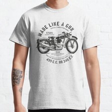 Royal Enfield Bullet 1948 - T-shirt Design - Gun Metal Grey Classic T-Shirt