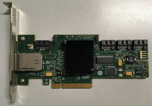 LSI SAS9212-4i4e 6Gb/s PCI-e SAS/SATA RAID Controller 68Y7354 High Profile - Picture 2 of 4