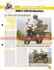 BMW R1200 GS Adventure 2006 R 1200 Joe Bar Team Fiche Moto #000828