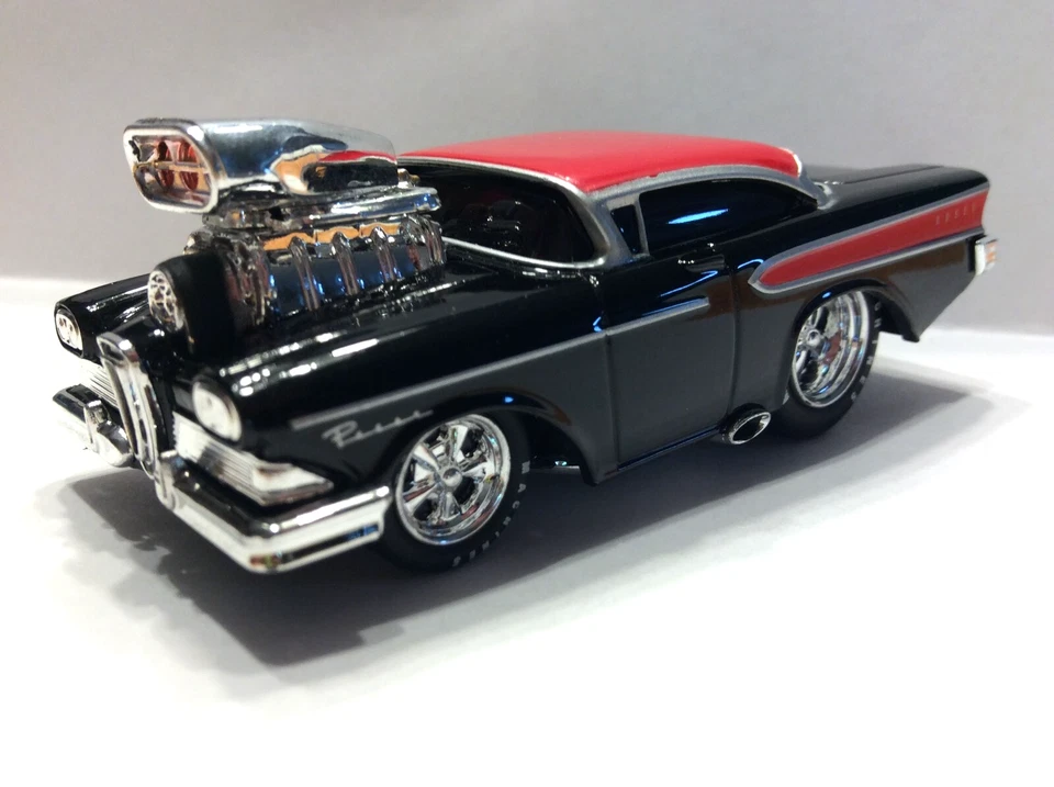 MUSCLE MACHINES 1958 EDSEL LIMITED EDITION -- 1/64 DIECAST - 58 EDSEL - Image 3 of 4