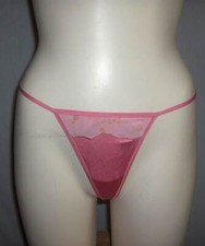 New Victoria's Secret Low Rise Angels V String Thong Small Vintage Discontinued