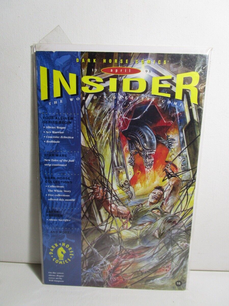 Dark Horse Insider (Vol. 2) #16 1991 Bagged Boarded