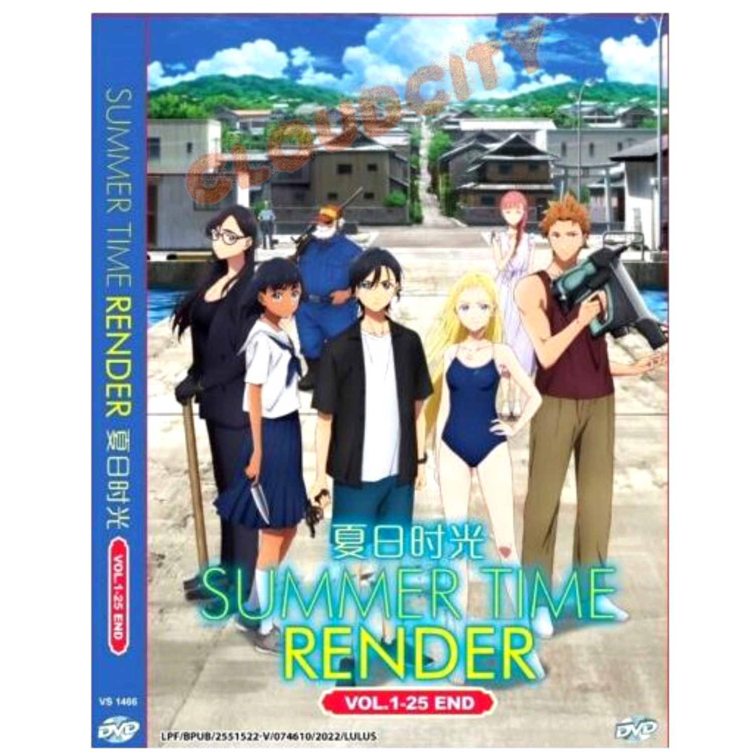 DVD Anime Summer Time Render(1-25End)Eng Subtitle & All region Japanese  Manga