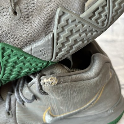 Nike Kyrie 4 City Guardians Grey Green Gold Celtics Mens  display picture 3
