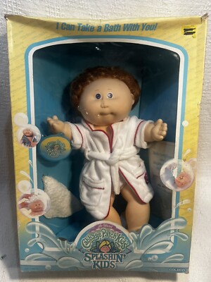 Vintage Coleco 1987 Cabbage Patch Kids Splashin  Kids, Red hair and blue eyes