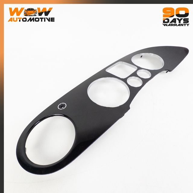 04-13 BENTLEY CONTINENTAL FLYING SPUR FRONT LEFT DASHBOARD TRIM PANEL BLACK OEM
