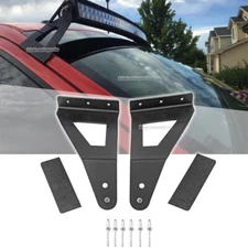 52'' Curved LED Light Bar Upper Roof Mount Bracket for Ford F150 F-150 2004-2018