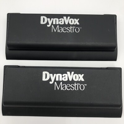 Lot Of 2 Dynavox Maestro Rechargeable Lithium Ion Battery Packs UNTESTED READ