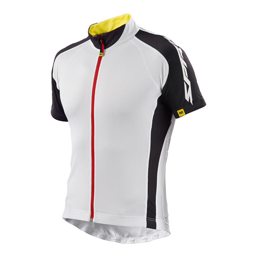 Maillot de cyclisme Mavic Sprint coupe ajustée et finitions haut de gamme