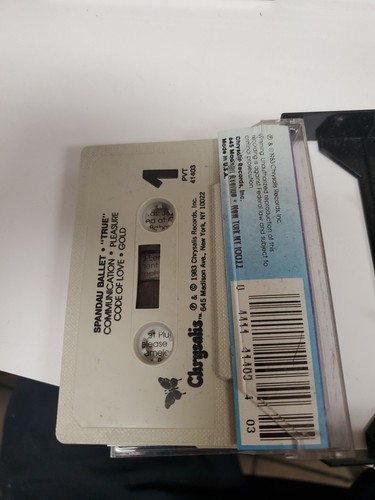 SPANDAU BALLET - TRUE Vintage Cassette Tape 1983 Electronic Synth-Pop New Wave - Picture 5 of 7