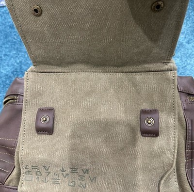 Loungefly Star Wars Rogue One Rebel Canvas & Vegan Leather Backpack RARE Loungefly Star Wars Rogue One Rebel Canvas & Vegan Leather  main image 4