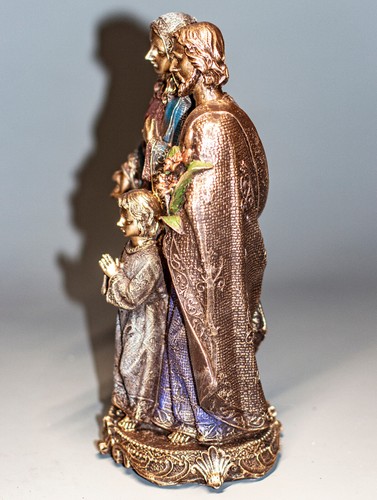 Sagrada Familia Estatua Religiosa Cristiana Regalo Jesús María José Decoraciones de Pascua - Imagen 2 de 5