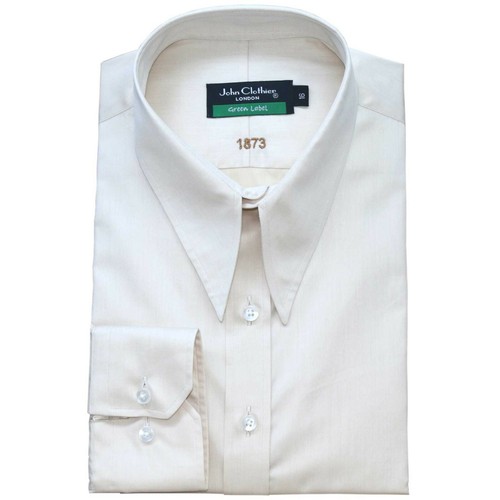 Spear point Vintage Dagger collar shirt 
