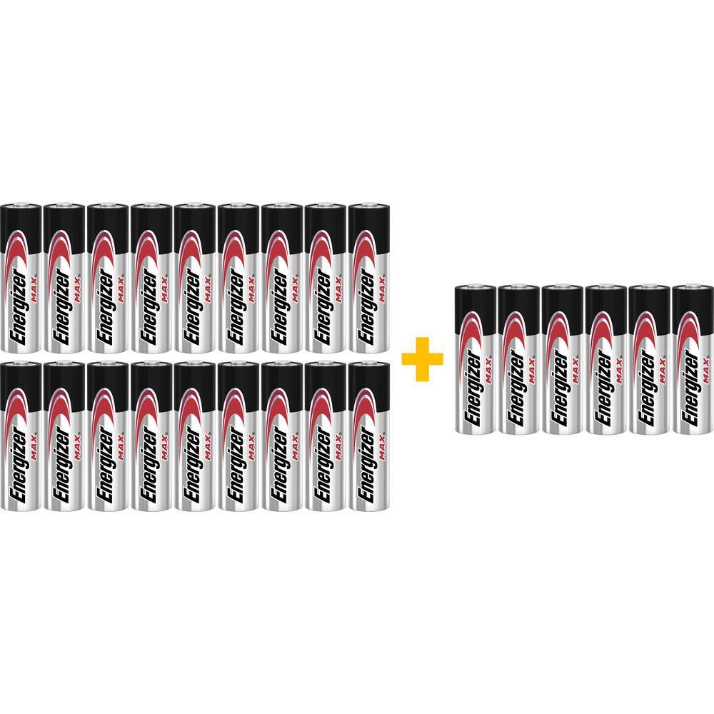 Energizer Max Batteria Stilo (AA) Alcalina/manganese 1.5 V 24 pz.