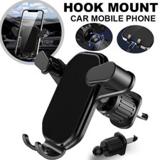 Universal Hook Car Holders Mount Stand Bracket Air Vent Mobile Phone Clip Cradle