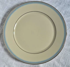 Lenox Bradford  Ivory and Platinum Dinner Plates