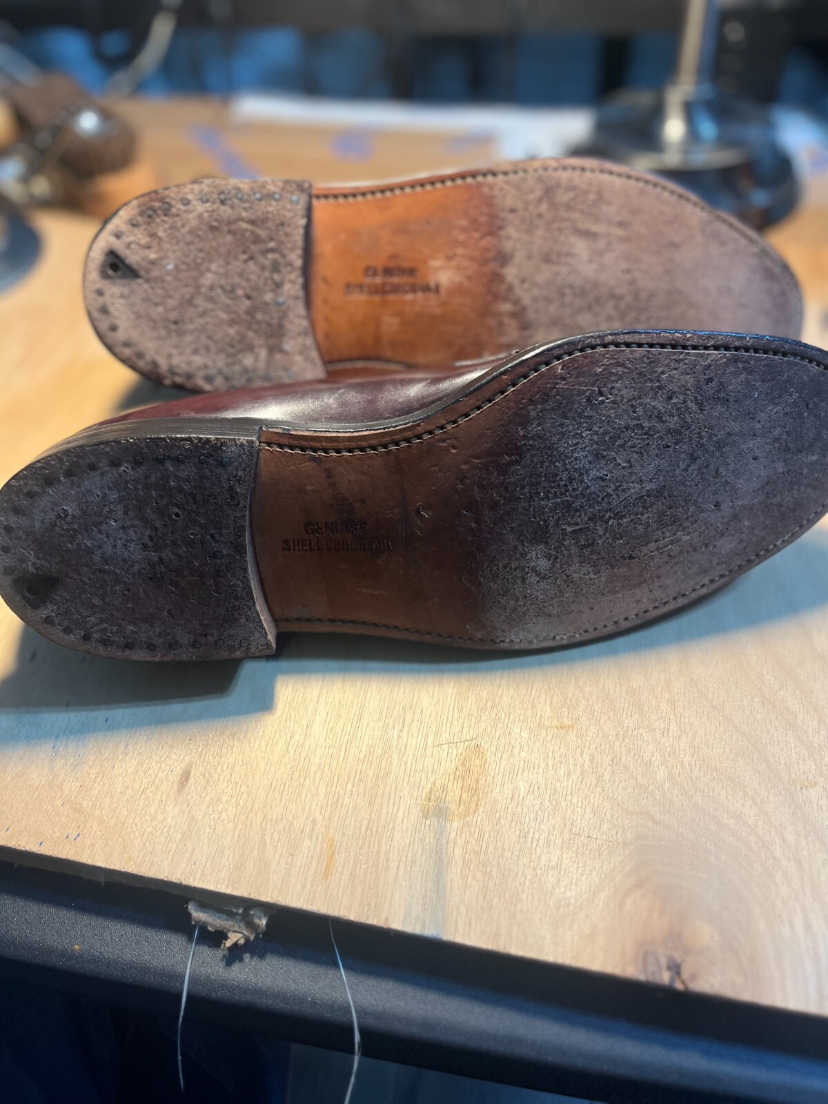 Wall-Streeter Custom Grade Shell Cordovan burgund… - image 5