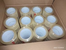 2" or 3" x 110 Yd - Up to 72 Rolls Sealing Clear Packing Shipping Tape - 2Mil