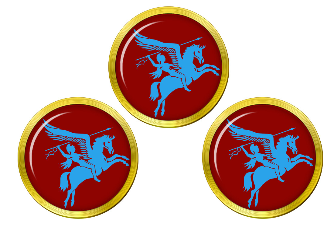 1st Airborne Division, British Army Golf Ball Markers