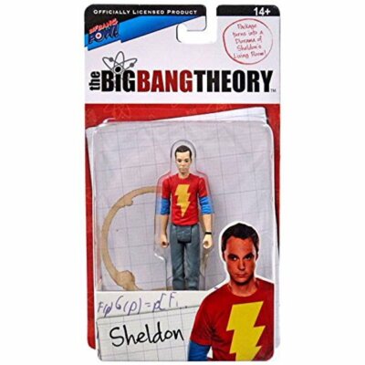 The Big Bang Theory Sheldon Shazam 3 3/4 Figure