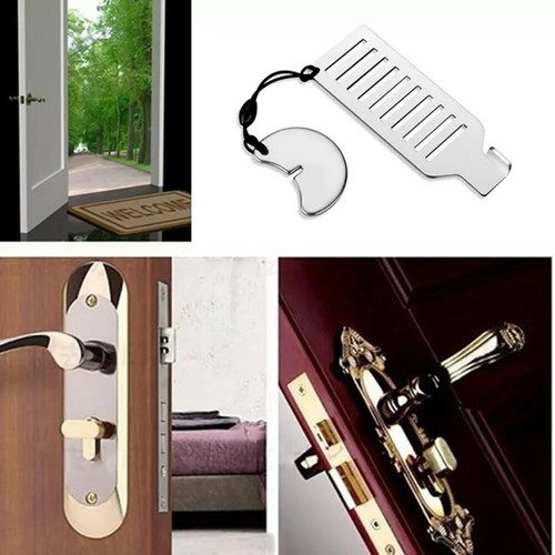 1x Portable Door Lock Safety Apartment 