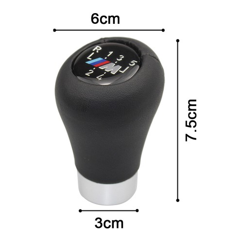 Palanca de cambios de cuero M Sport 5 velocidades para BMW E30 E36 E39 E46 Z3 - Imagen 5 de 11