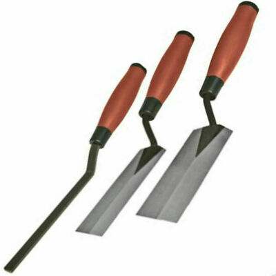 Neilsen 3tlg Randkellen-Set Soft Grip Gipser Eckputzwerkzeuge