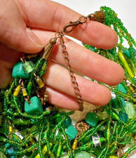 Pendentif en Jade vert brut | L'Arbre du Bonheur