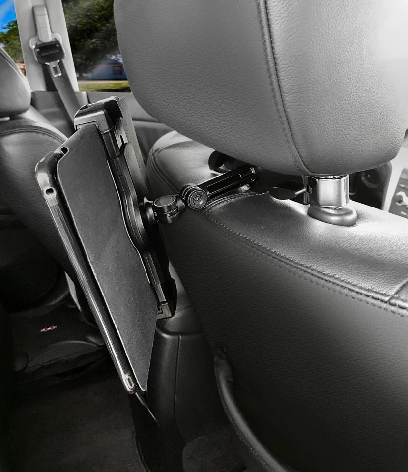 Car Headrest Backseat Tablet Mount Holder for iPad 2 3 4 Pro Mini Air Galaxy Tab - Image 2 of 4