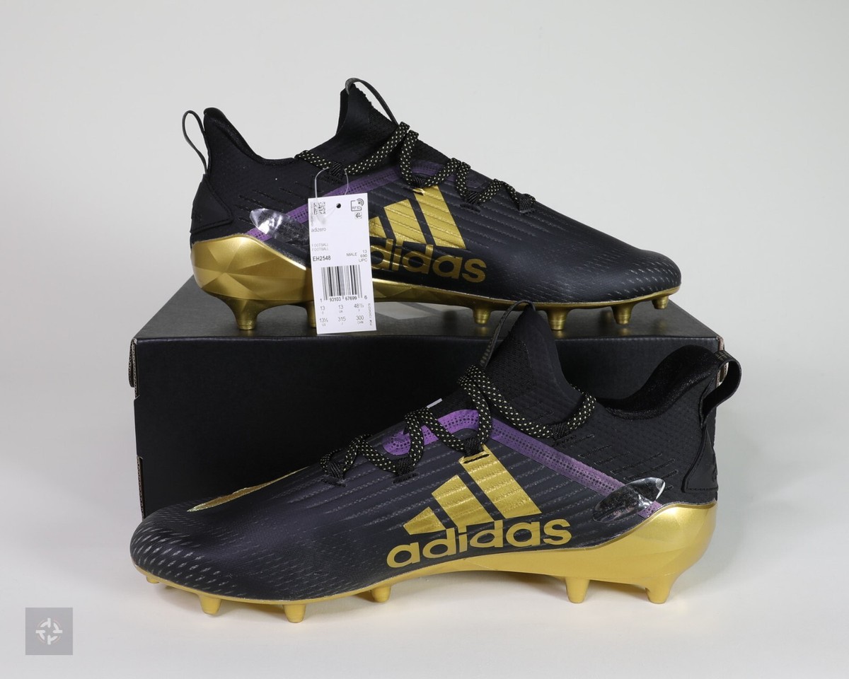 ADIZERO 11.0 アメフト グローブ ブラックゴールド Sサイズ【新品】 ADIZERO 11.0 アメフト グローブ ブラックゴールド Sサイズ【新品】