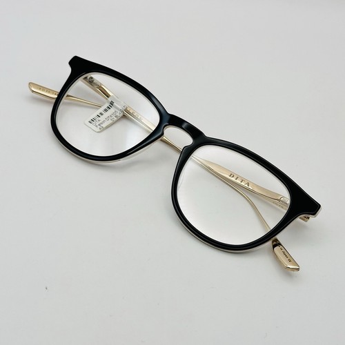 DITA Brille Herren Damen oval schwarz gold Mod. FALSON DTX105 NEU - 第 7/13 張圖片