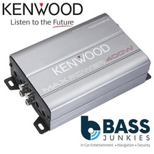 Kenwood KAC-M1814 - 400 Watts Compact 4CH Digital Bike Marine Car Amplifier