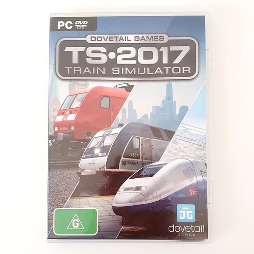 TS2017 Train Simulator PC DVD ROM Game By Dovetail Games Includes User Manual