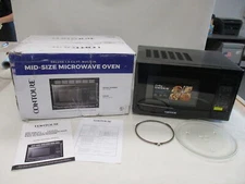 CONTOURE OVER THE RANGE 1.0 CUBIC FOOT MICROWAVE BLACK RV980B RV CAMPER