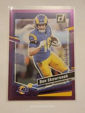 2023 Panini Donruss Ben Skowronek #163 Purple Stats Line 180/376