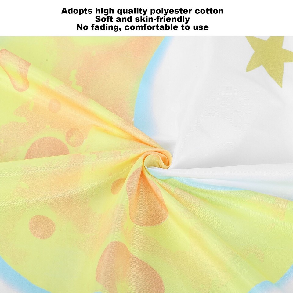 Cartoon Moon Animal Pattern Infant Monthly Cloth Baby Milestone Cloth