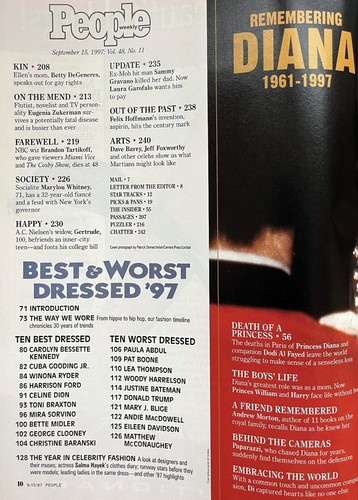 2 ICONIC People Magazines: Princess Diana Sept 15, Sept 22, 1997 Rare - Picture 3 of 5