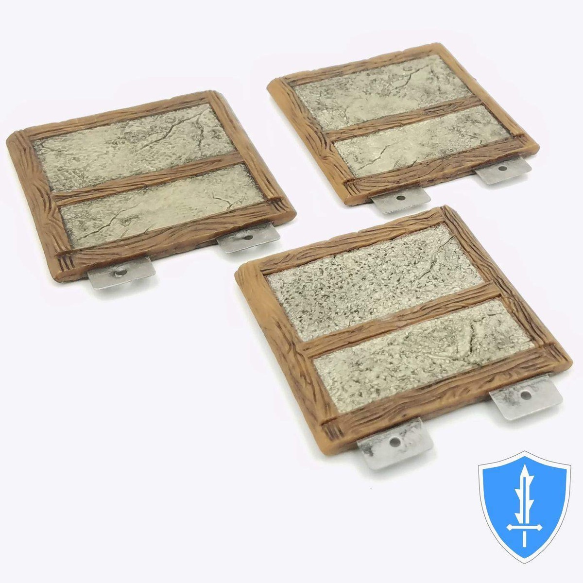 Plaster Interior Wall - Distressed X3 - WizKids WarLock Tiles D&D 2