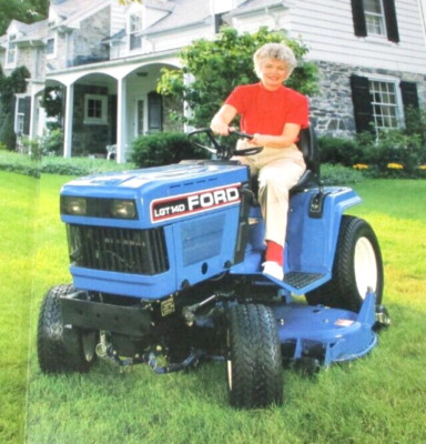 *Ford LGT-14D LGT-16D Diesel Lawn Garden Tractor Sales - Main Image