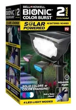 Bell + Howell Bionic Color Burst Solar Powered Outdoor Color Changing Lights