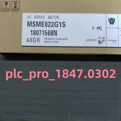 1PCS Brand New in box   MSME022G1S AC Servo Motor Fast Shipping #hj