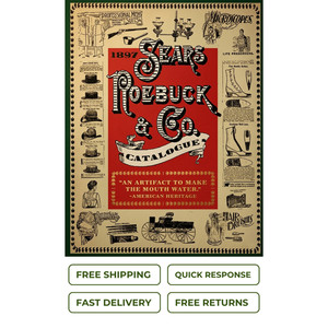 SEARS ROEBUCK & CO 1897年版カタログ Amazon | 1897 Sears, Roebuck & Co. Catalogue: A Window to Turn-of