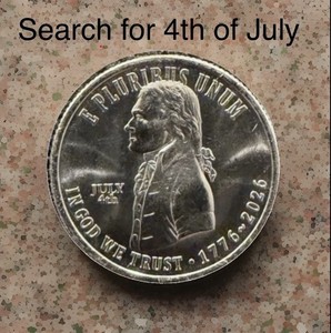 (2 Rolls) 2026 1 P & 1 D Declaration of Independence Quarters. Possibly Privy?!
