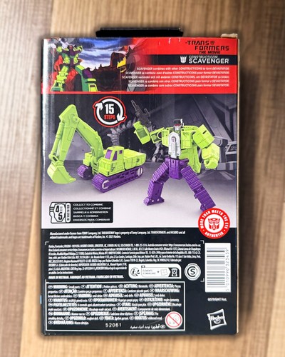 Hasbro Transformers Studio Series 86 Devastator Deluxe Class SCAVENGER NEW - Picture 2 of 4