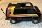Vintage Pressed Steel Tonka Black Custom Play People Van