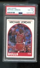 1989-90 Hoops #200 Michael Jordan PSA 8 Graded Basketball Card NBA Bulls 89 1990