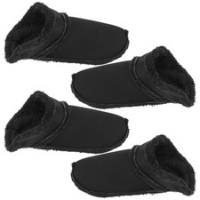2 Pairs Clog Fur Fleece Inserts Shoe Liner Insoles Liners for Clogs