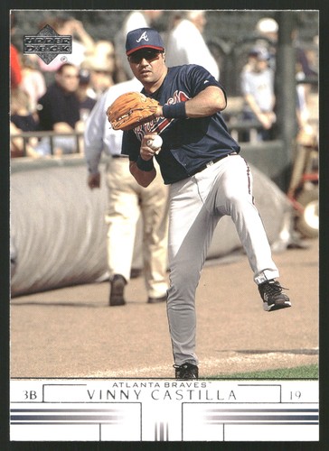 2002 Upper Deck Vinny Castilla #639 card