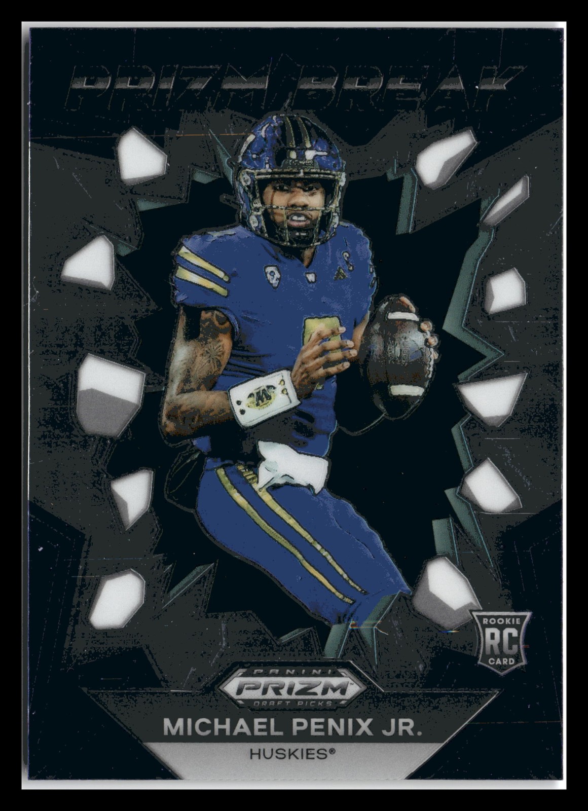 2024 Panini Prizm Draft Picks #PB-MPJ Michael Penix Jr. Prizm Break